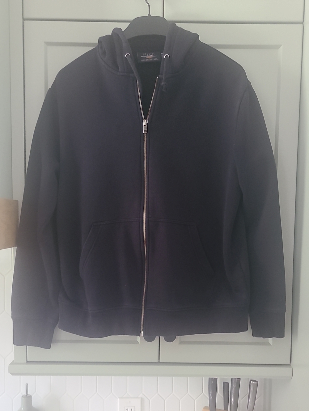 Harley-Davidson Black Full-Zip Hooded Sweatshirt